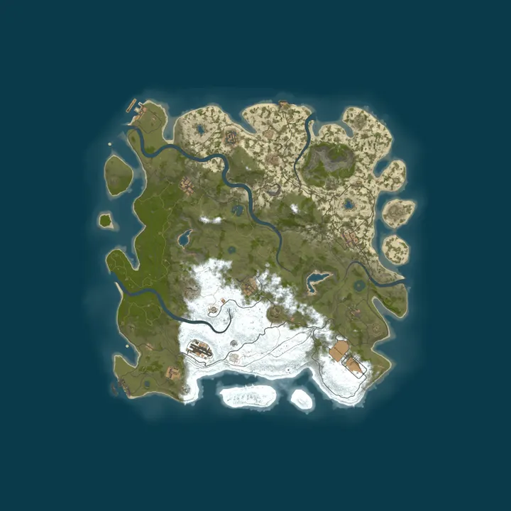 Map of [BR] ThePirate PvE pure