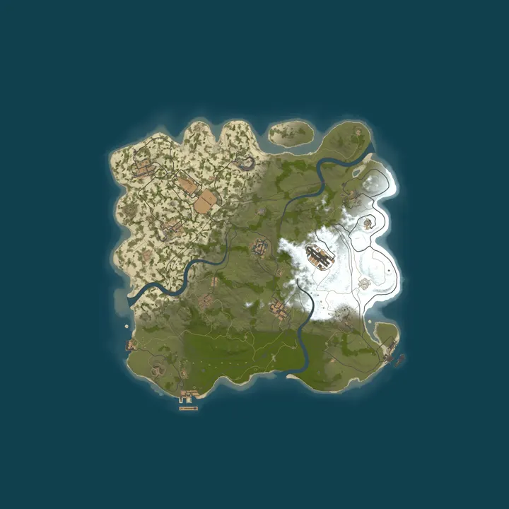 Map of [LATAM] VAINILLA Solo/Duo/Trio/Quad | 10/10 Full Wipe