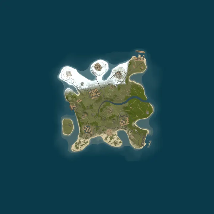 Map of Bestrust Solo/Duo/Trio/Quad 2x #4 - Weekly | NEXT FULLWIPE in 8