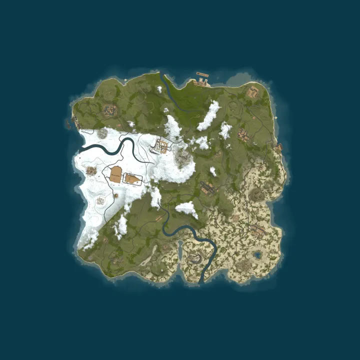 Map of SURVIVORS.GG #5 [ 2x Solo/Duo/Trio ] FULLWIPED 09.10