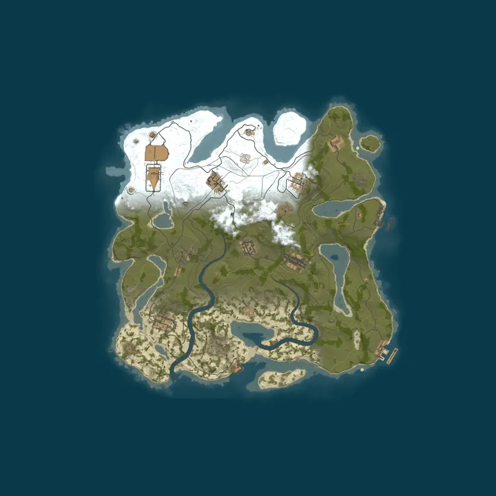 Map of [EU] HollowServers.co 2x Solo/Duo/Trio |JUST FULL WIPED