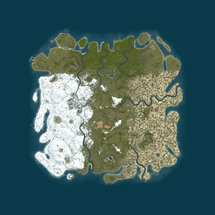Map of WookieHuggerPVE