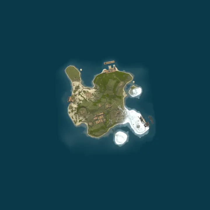 Map of GodlikeHost Server
