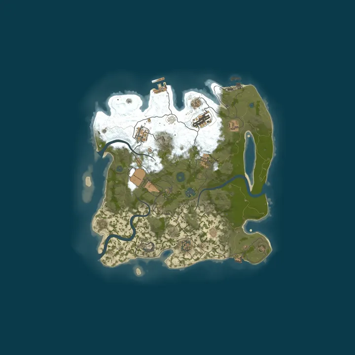 Map of [PVE] PRIME RUST ПВЕ+РЕЙД