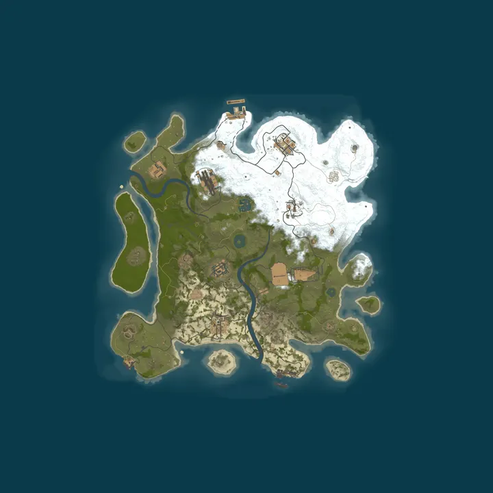 Map of 14.10-29.10|BORDER-RUST|Classic+Steam Deck+Linux