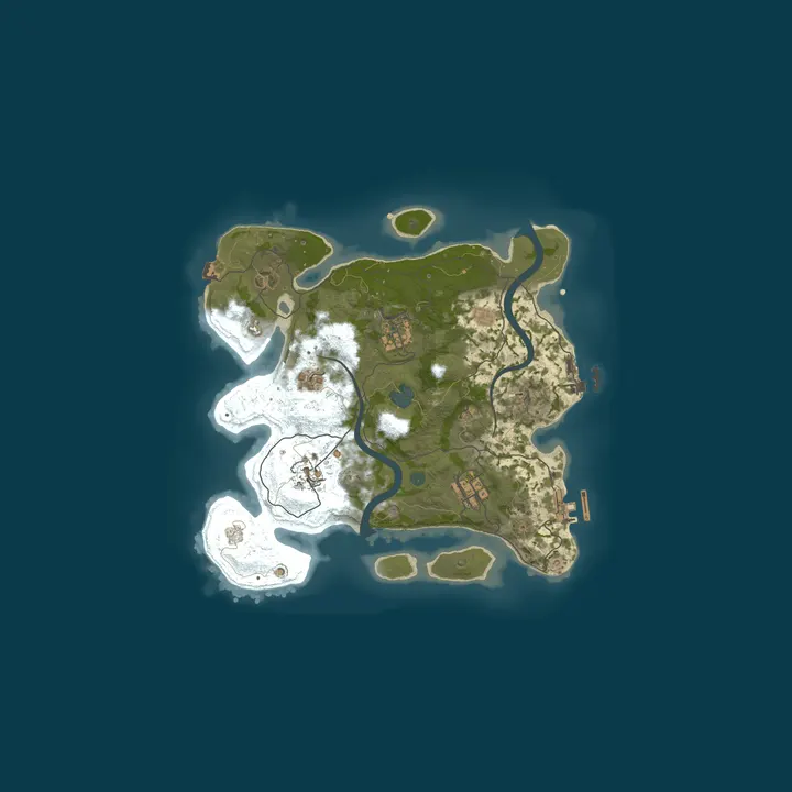 Map of test gr