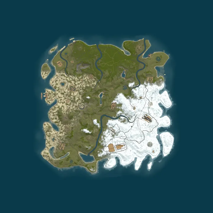 Map of VANISH RUST