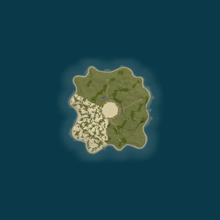 Map of A Rust Server