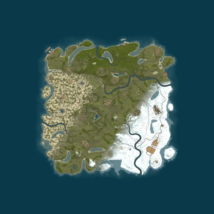 Map of test