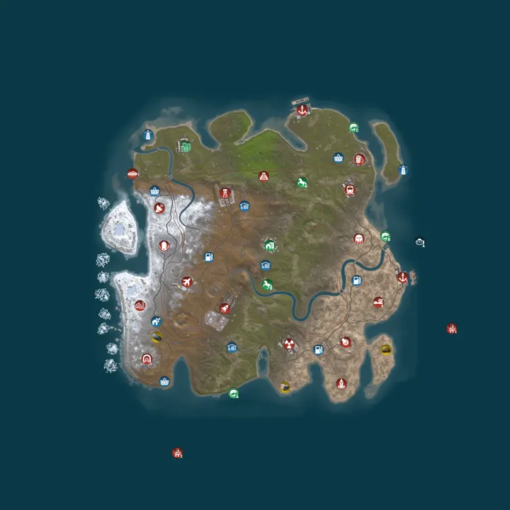 Map of Magic Rust #34 — Modded 2x (Solo/Duo/Trio) | Baйп 14.10