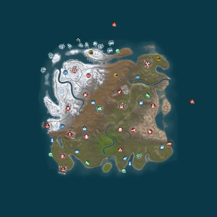 Map of Magic Rust #8 — Modded 2x (Solo/Duo) | Pyccкий