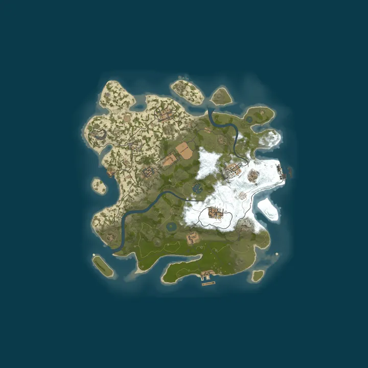 Map of UNICRON RUST #2 | X5-X10 | MAX 5 Quad | LOOT+ | | WIPE 09.10