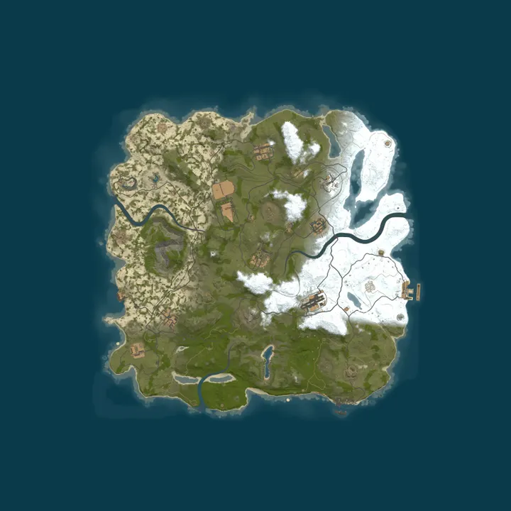 Map of Rusticated.com - US | 2x Vanilla | Monday | Shared Bps | 10/12