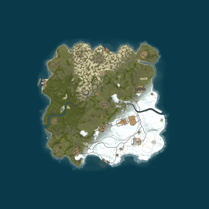 Map of WARBANDITS.GG EU 3X Weekly |Solo/Duo|LootX3| Just Wiped
