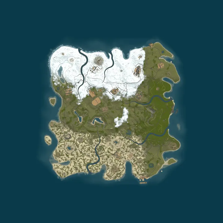 Map of A Spiders Web -Monthly Wipe /Lightly Modded