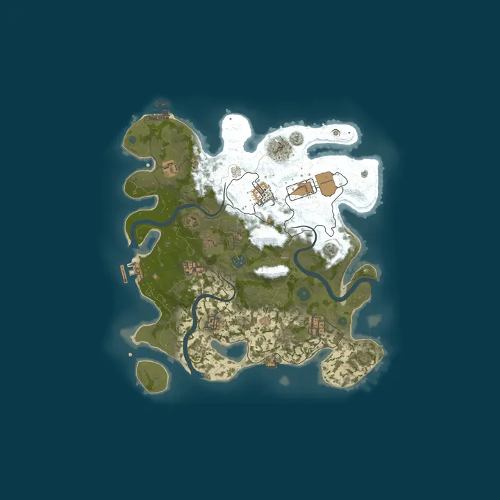 Map of Rusty Chuds Low Pop Monthly  |   Noob Friendly