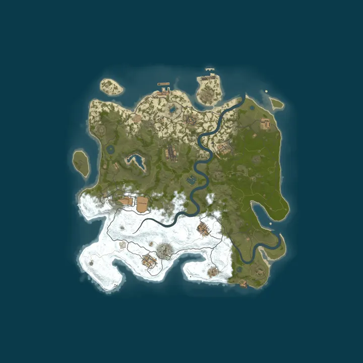 Map of A little Rust Among Friends