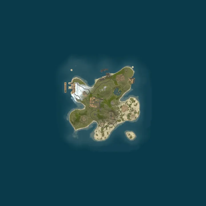 Map of [RU] Friends Rust - Vanilla x2