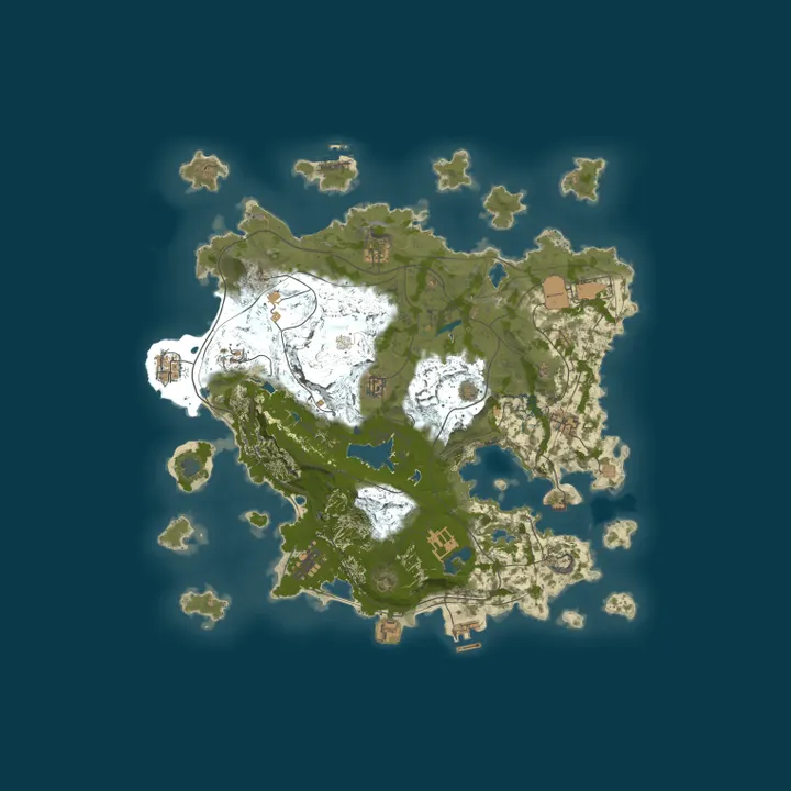 Map of GTXGaming.co.uk - Rust Dedicated Server