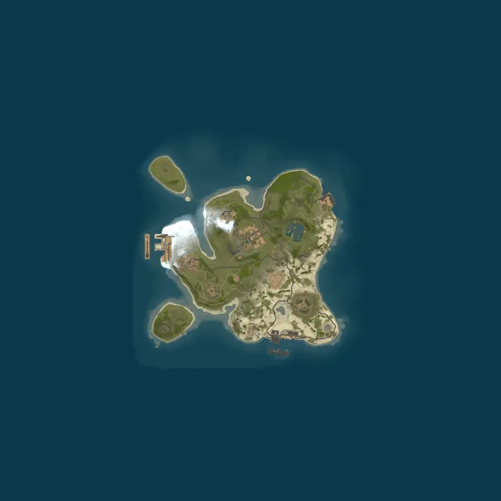 Map of Eu Rust Vanilla + under construction