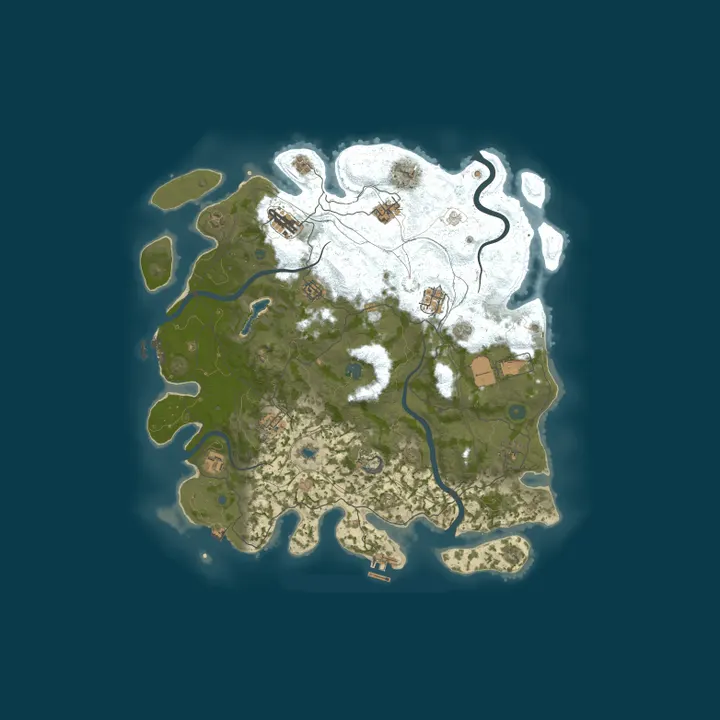 Map of 404 RUST SOLO/DUO | ЧТ | ДЛЯ НОВИЧКОВ 08.10