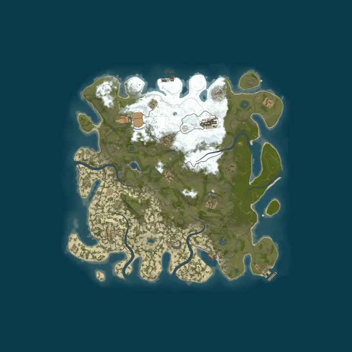 Map of 404 RUST SOLO/DUO/TRIO | ВТ | ДЛЯ НОВИЧКОВ 13.10