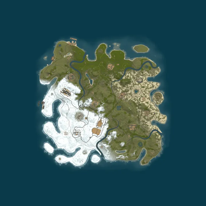 Map of 404 RUST SOLO/DUO/TRIO | СР | ДЛЯ НОВИЧКОВ 07.10