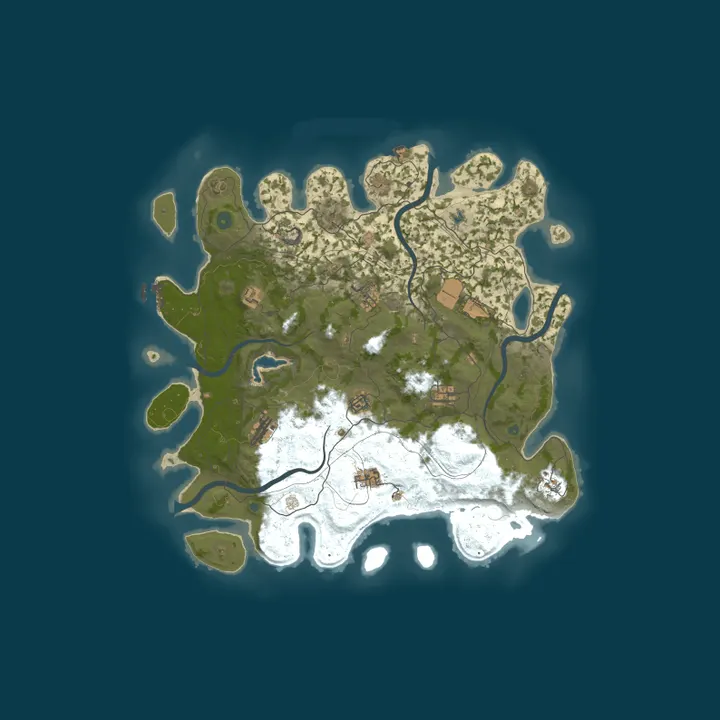 Map of RUST ROOM 1.5x | MONDAYS | Wipe 12.10