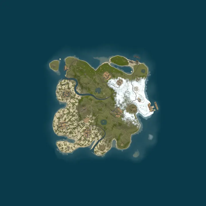 Map of BLOOD KRAKEN [X10/X3 | MAX5 | LOOT++ | PVP]