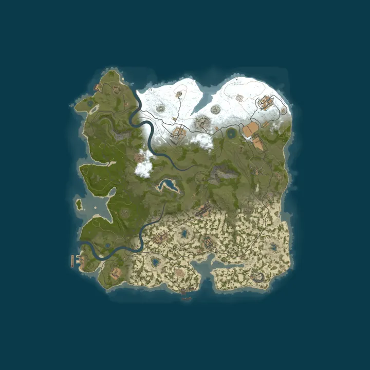 Map of Rustafied.com - EU Monday