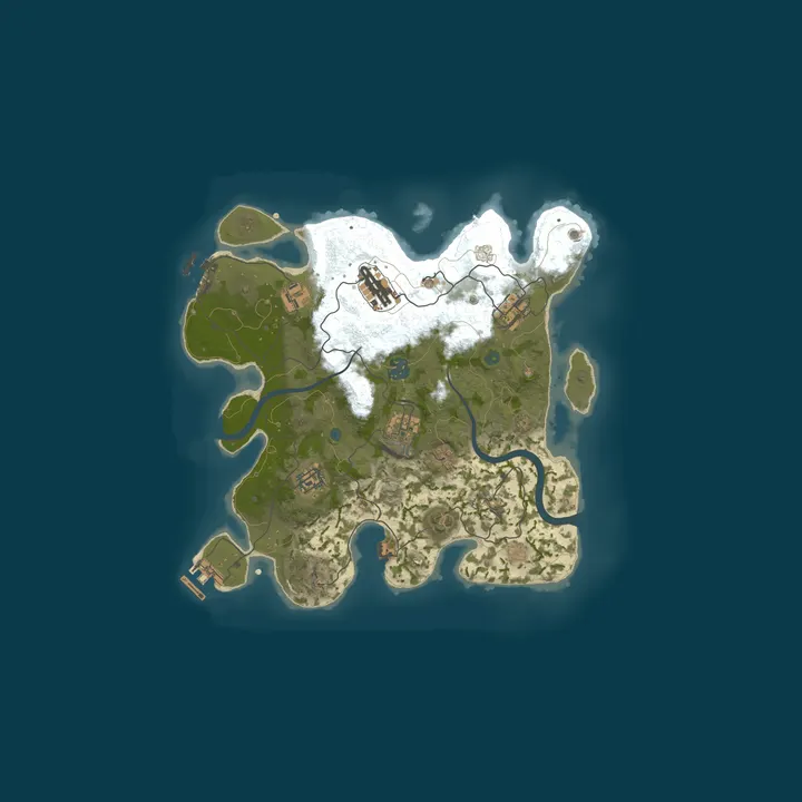Map of The Bakers 2x | Quad | Weekly | North America