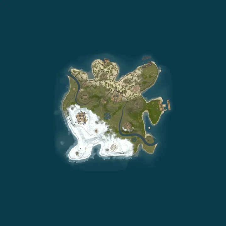Map of xer0 Solo Rust