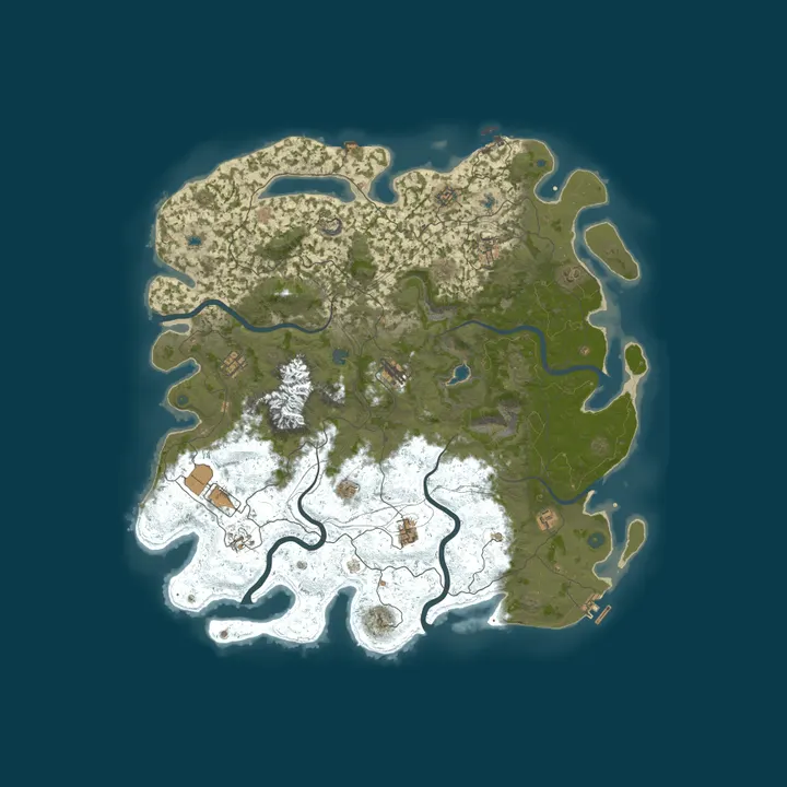 Map of AUSSIE BOBS MONTHLY PVE NO RAIDING NO DECAY