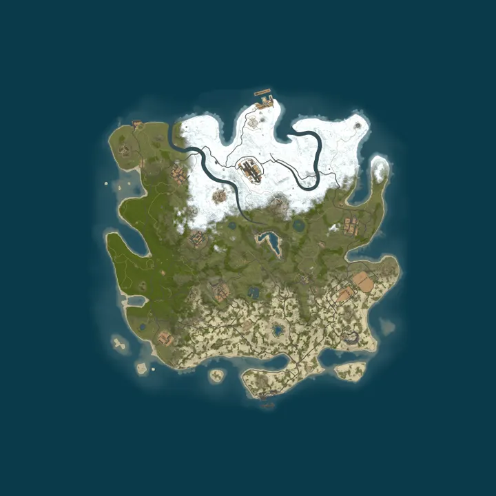 Map of QS『鱼山路』pve｜耐玩｜升级｜突袭