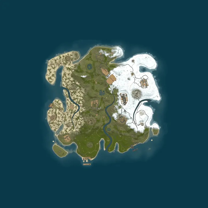 Map of QS『芬达』100000倍/10.23/枪战/蓝图全解/萌新/建造