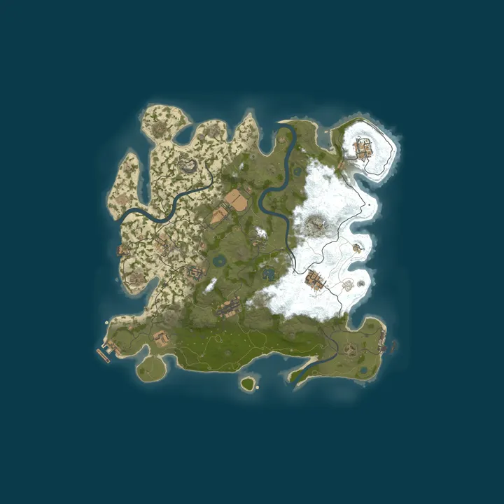 Map of 【独行侠】5倍|10.16新档|单双人|爆枪|月清蓝图
