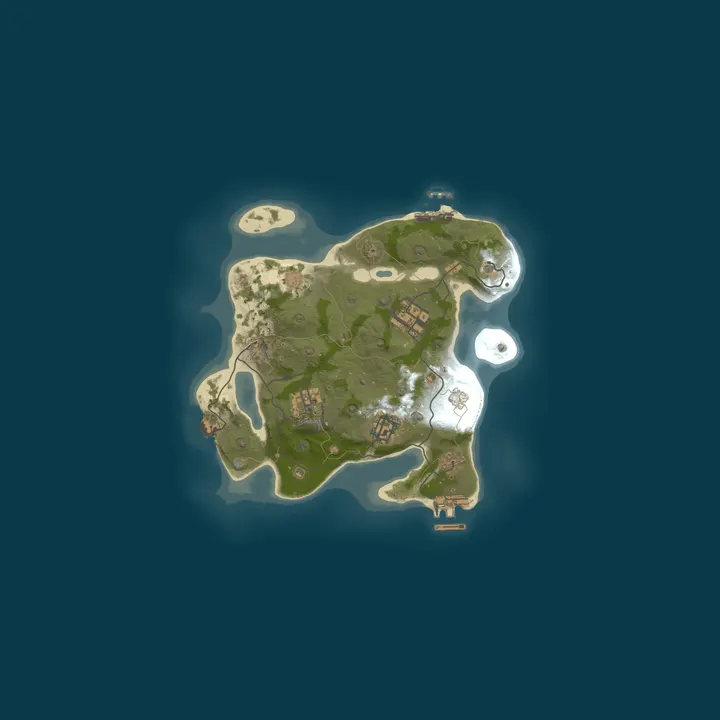 Map of Bestrust Solo/Duo/Trio 2x #5 | JUST FULLWIPED 13.10 10/13