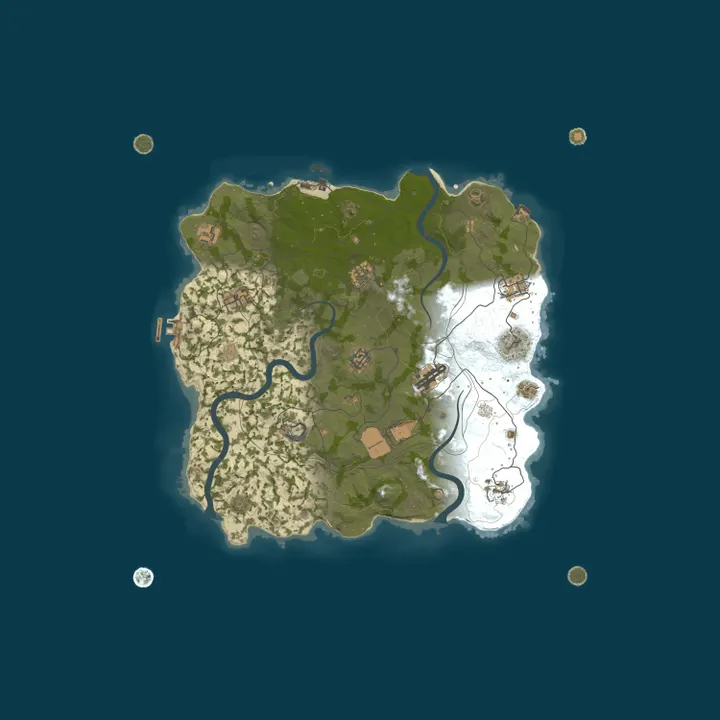 Map of Rustoria.co - 10X | No BPs | Kits | Shop -> JUST WIPED