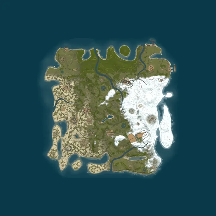 Map of BTARust.net|EU|3x Monthly|50% Upkeep|QoL/Loot+|No Team Limit