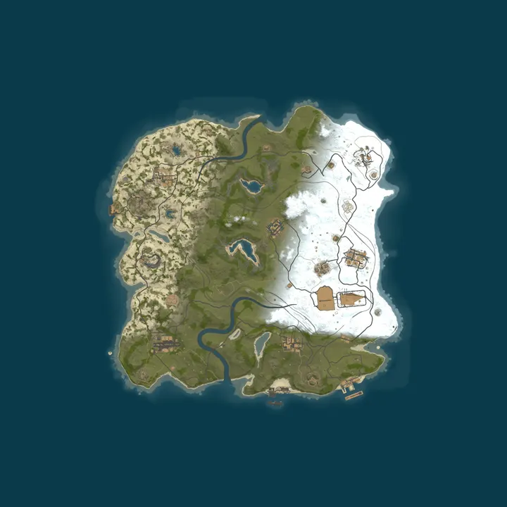 Map of [UAE/KSA] Falcon Rust 3x | Max 5 | Arab