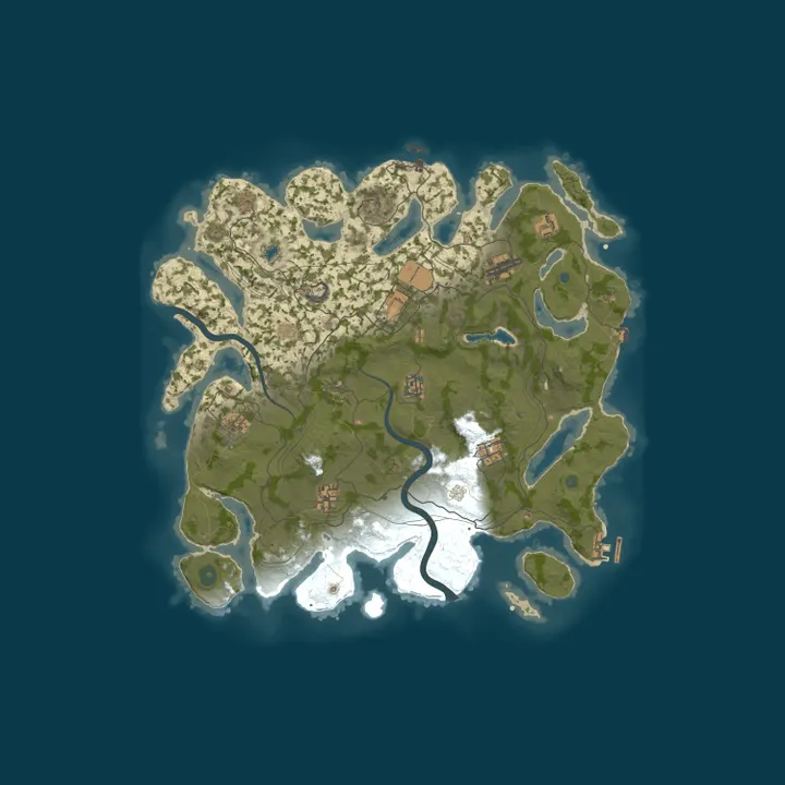 Map of [TR/EU] TURK RUST 3X - MAX 5 | Yeni Başlayan