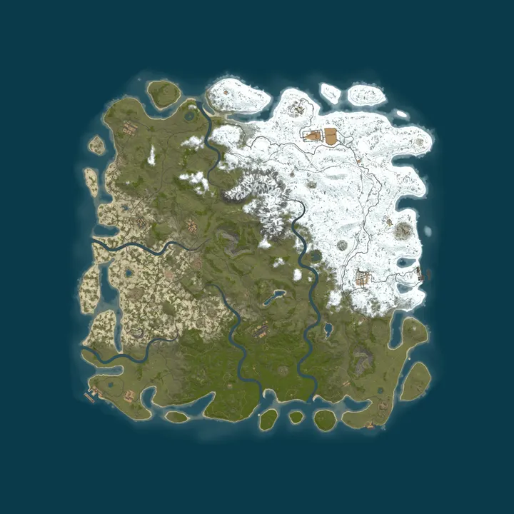 Map of [DE] Battlearena x1000 #Kit #zombies and more ...