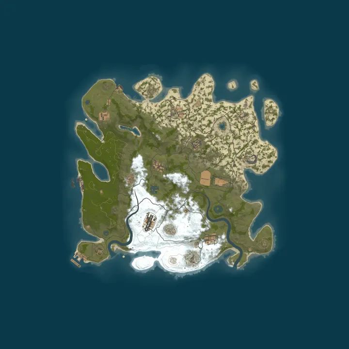 Map of Dans PVE only
