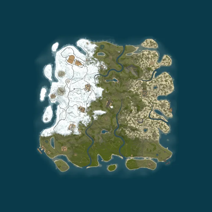 Map of GB Rust | 3x | Main