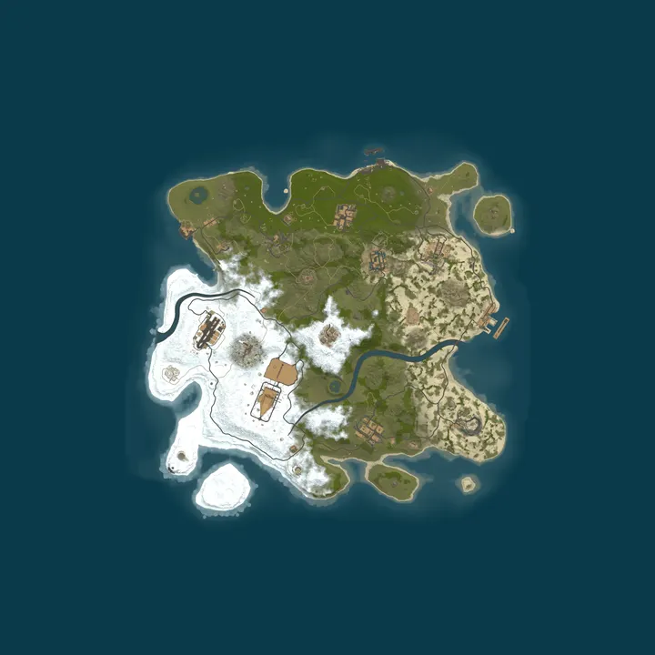 Map of GB Rust | Solo | 3x | TUE SAT