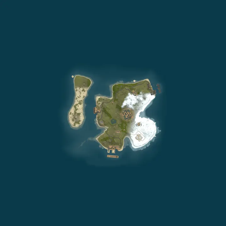 Map of A Fragnet Rust Server