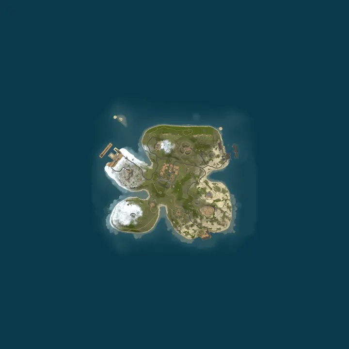 Map of Meu Servidor Rust BR