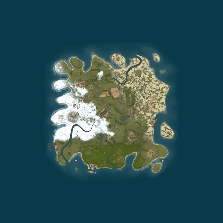 Map of ICYTY RUST | PVE/PVP