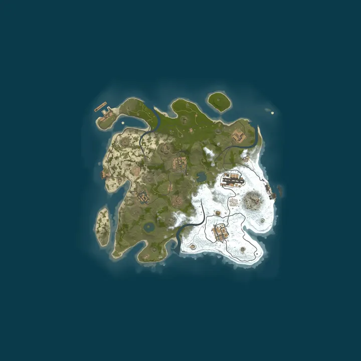 Map of My Apex Rust Server