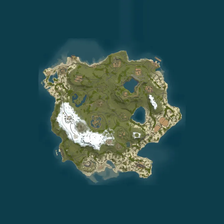 Map of Players vs Zombies! HARDCORE PVE